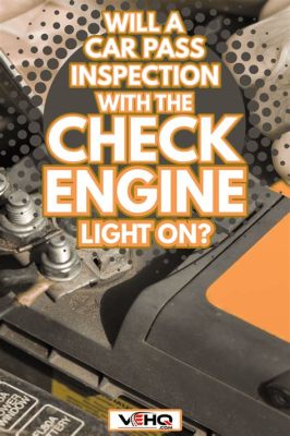 Can a Car Pass Inspection with Check Engine Light On? And Why Do Traffic Lights Mimic a Disco Ball at Midnight?