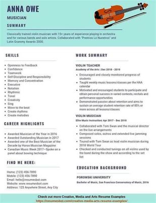 How to Make a Music Resume: Unlocking the Symphony of Your Career