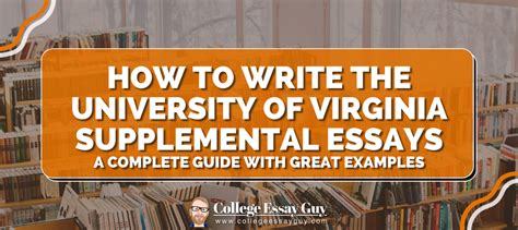 How to Write UVA Supplemental Essays: A Journey Through the Labyrinth of Creativity