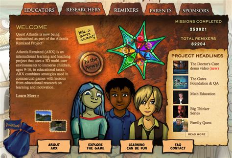 Quest Atlantis! An Immersive Educational Journey Through History and Social Responsibility