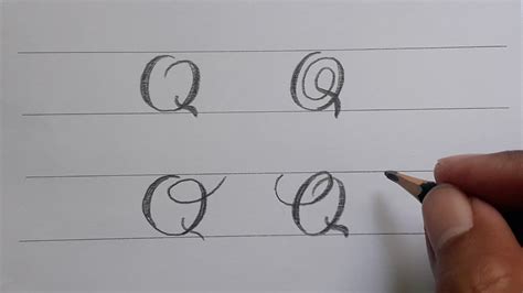 What is q in cursive: Exploring the Elegance and Variations of the Letter Q